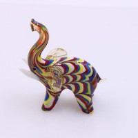 彩色小象-玻璃工艺品